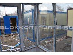 Блок-контейнер 4м, проходная, г.Ставрополь в Пролетарске
