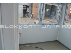 Блок-контейнер 4м, проходная, г.Ставрополь в Пролетарске