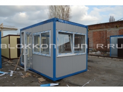 Блок-контейнер 4м, проходная, г.Ставрополь в Пролетарске