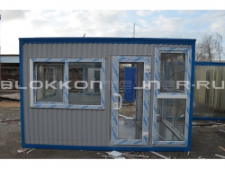 Блок-контейнер 4м, проходная, г.Ставрополь в Пролетарске