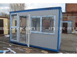 Блок-контейнер 4м, проходная, г.Ставрополь в Пролетарске