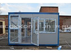 Блок-контейнер 4м, проходная, г.Ставрополь в Пролетарске