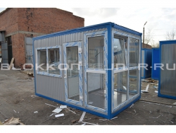 Блок-контейнер 4м, проходная, г.Ставрополь в Пролетарске