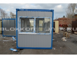 Блок-контейнер 4м, проходная, г.Ставрополь в Пролетарске