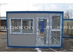 Блок-контейнер 4м, проходная, г.Ставрополь в Пролетарске